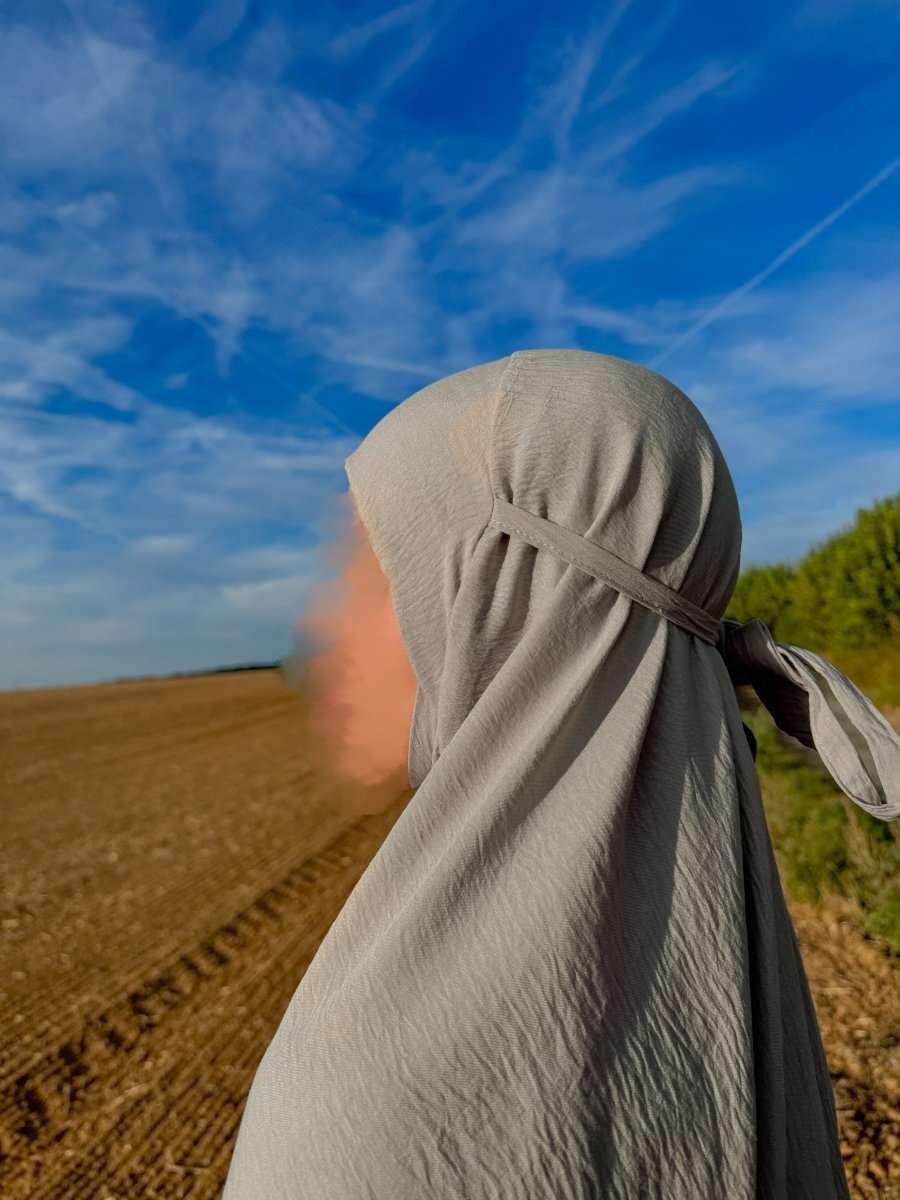Ensemble 3 pièces Autumn Princess - Beige - petite à moyenne tête - SafaPrayerwear