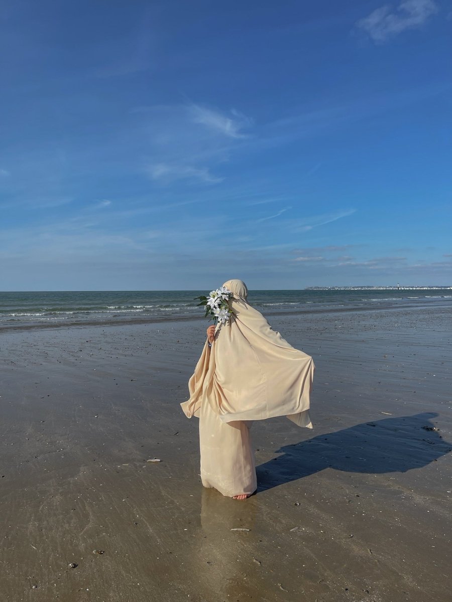 Ensemble 3 pièces - Malaisie - Beige - SafaPrayerwear