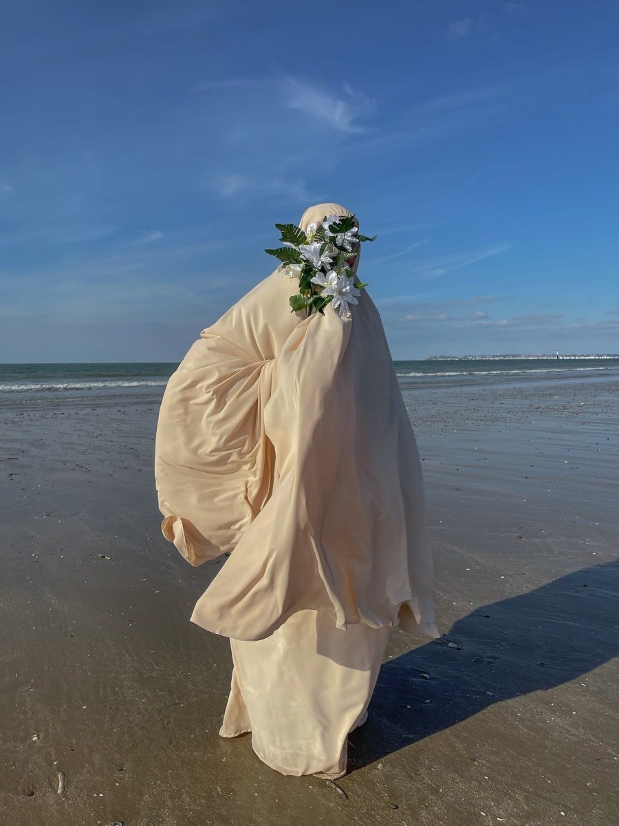 Ensemble 3 pièces - Malaisie - Beige - SafaPrayerwear