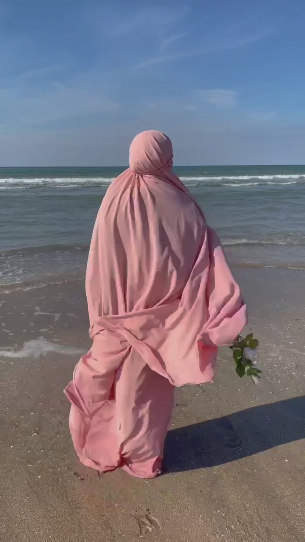 Malaisie -Ensemble 3 pièces - Rose