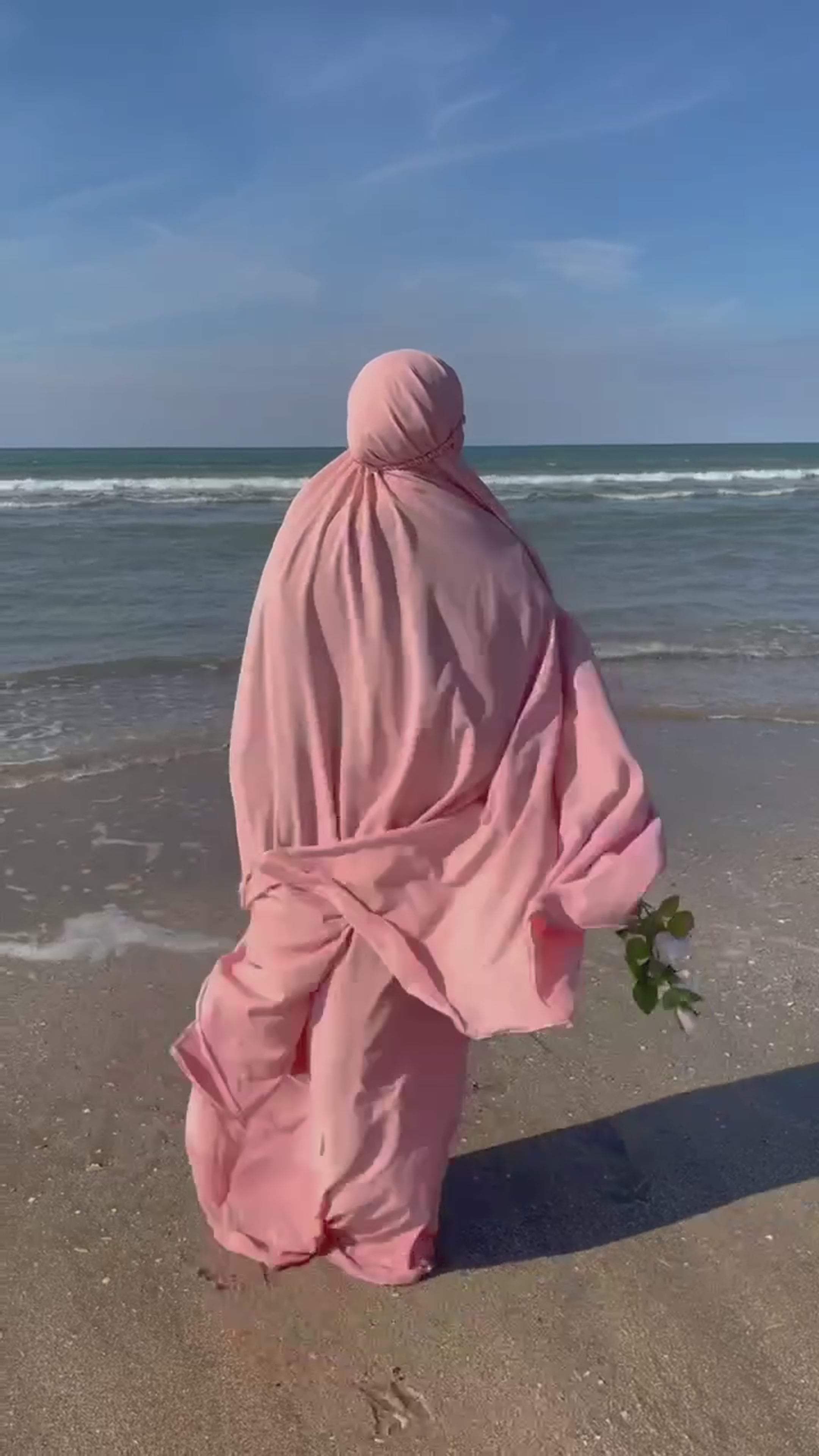 Malaisie -Ensemble 3 pièces - Rose